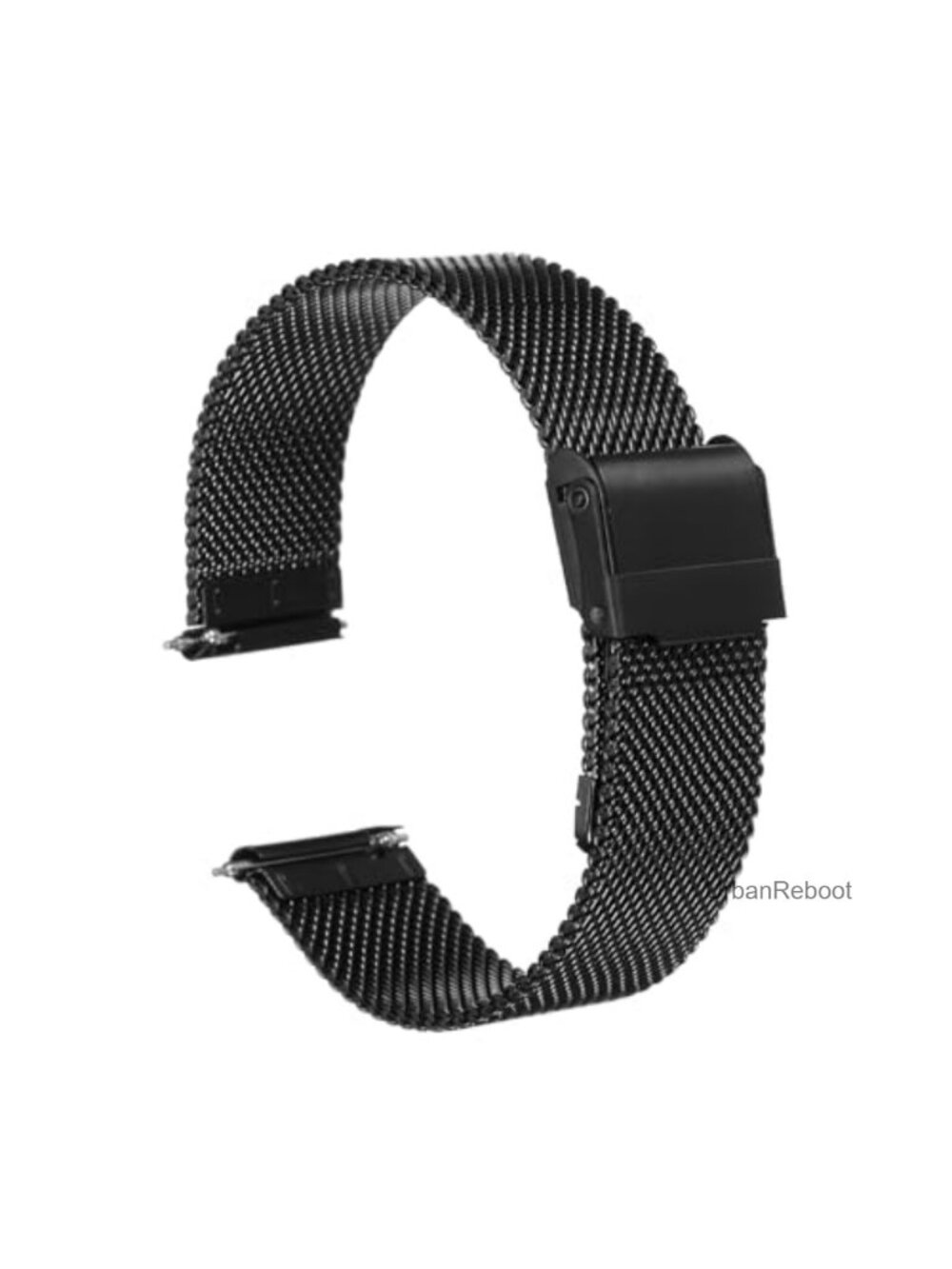 HARFINGTON 316L Stainless Steel Mesh Watch Band Quick Release Adjustable Metal
